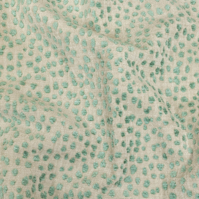 Splash Raised Spots Acrylic Chenille Woven | Mood Fabrics