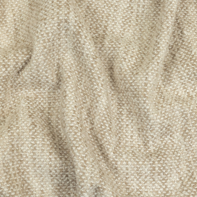 Cream Tweedy Upholstery Boucle | Mood Fabrics