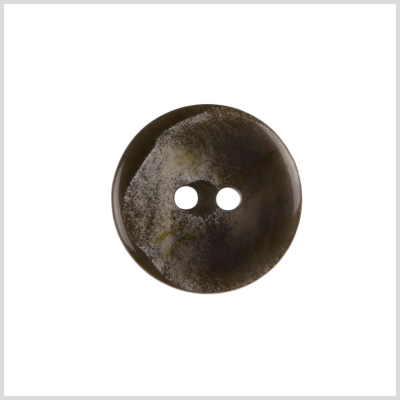 Brown Plastic Button - 28L/18mm | Mood Fabrics