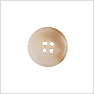 Beige Plastic Button - 32L/20mm | Mood Fabrics