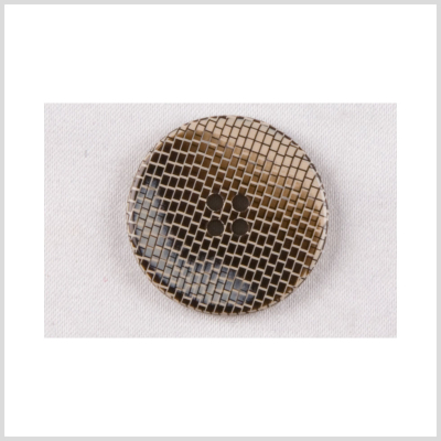 Brown Plastic Button - 30L/19mm | Mood Fabrics