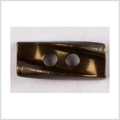 Brown Plastic Toggle - 60L/38mm | Mood Fabrics