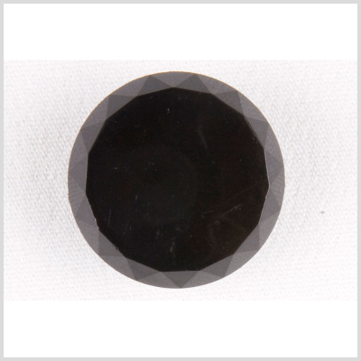 Black Plastic Button - 48L/30.5mm | Mood Fabrics