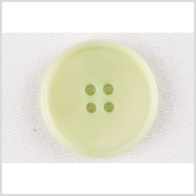 Lime Plastic Button - 32L/20mm | Mood Fabrics
