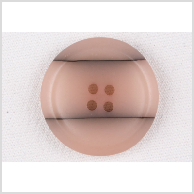 Light Pink Plastic Button - 44L/28mm | Mood Fabrics