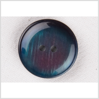 Navy Plastic Button - 36L/23mm | Mood Fabrics