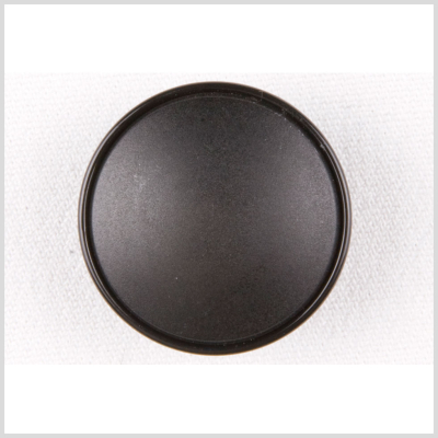 Black Plastic Button - 48L/30.5mm | Mood Fabrics
