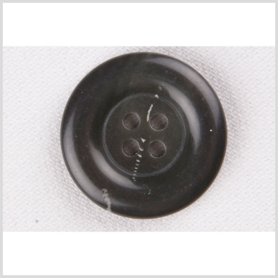 Gray Plastic Button - 32L/20mm | Mood Fabrics