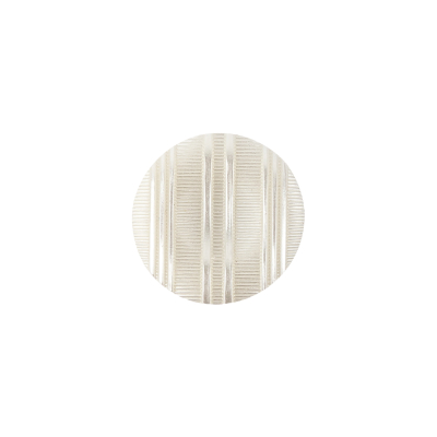 Off-White Plastic Button - 24L/15mm | Mood Fabrics