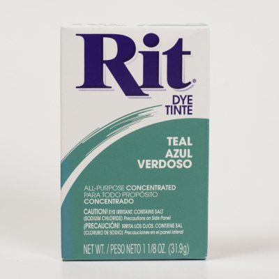 Rit Teal Box Dye -1 1/8 Oz. | Mood Fabrics