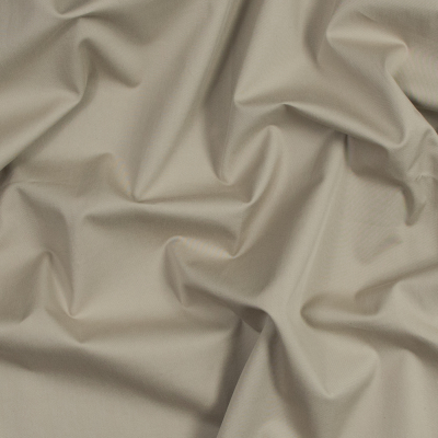 Italian Tan Stretch Cotton Twill Shirting | Mood Fabrics