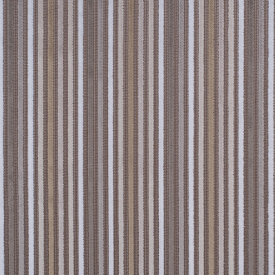 Beige and Ivory Striped Velvet | Mood Fabrics