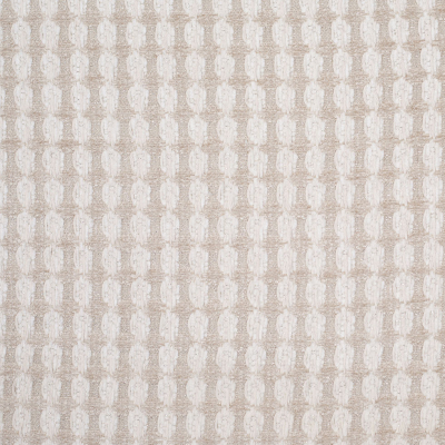 Bright White and Birch Checkered Cotton-Acrylic Boucle | Mood Fabrics