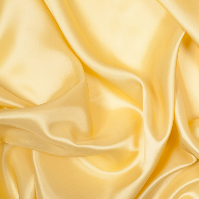 Misted Yellow Viscose Lining | Mood Fabrics