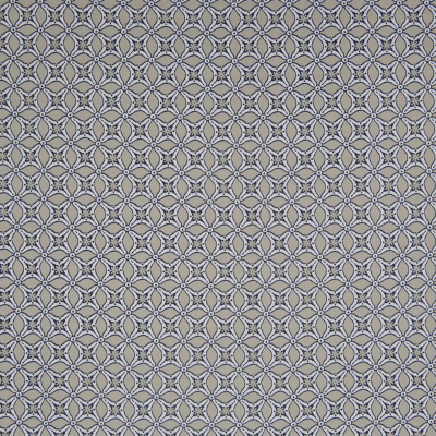 Pebble Beige Geometric Stretch Cotton Sateen | Mood Fabrics