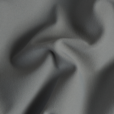 Abby Enhanced Silver Perfotex Compression Jersey | Mood Fabrics