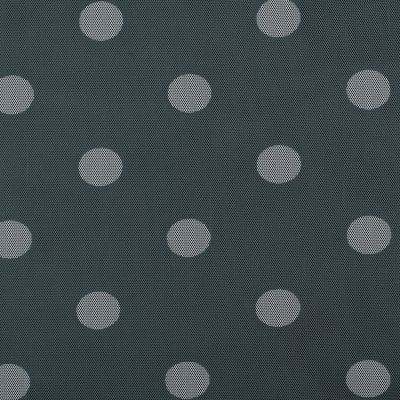 Grey/White Polka Dot Polyester Netting/Mesh | Mood Fabrics