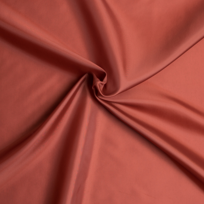 Margot Terracotta Polyester Lining | Mood Fabrics