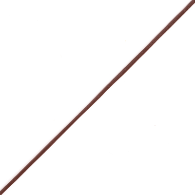 Brown Leather Cording - 1.5mm | Mood Fabrics