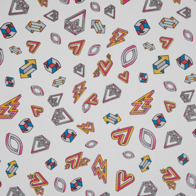 Multicolor Misc Printed Polyester Chiffon | Mood Fabrics