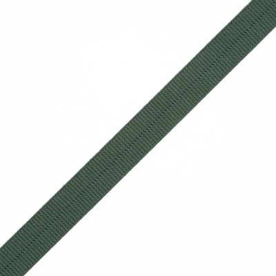 Green Stretch Fold Over Grosgrain - 0.625