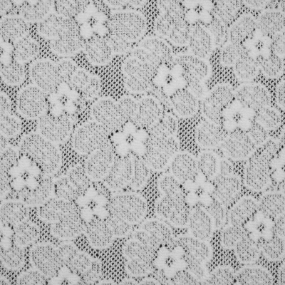 Ivory Floral Crochet Lace | Mood Fabrics