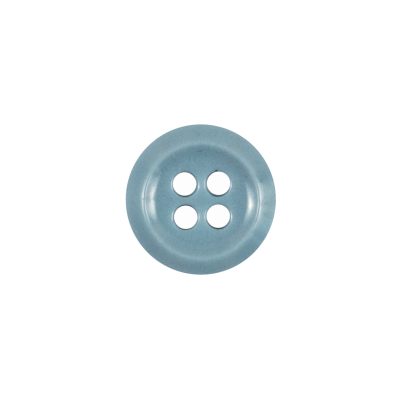 Blue Plastic Button - 22L/14mm | Mood Fabrics