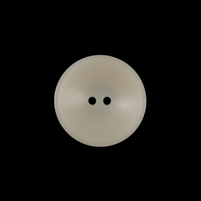 Beige Plastic 2-Hole Button - 32L/20mm | Mood Fabrics