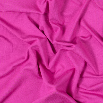 Pink Stretch Rayon Jersey | Mood Fabrics