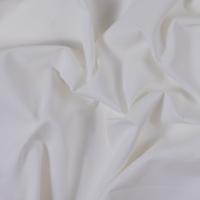 Ivory Linen and Polyester Pocketing | Mood Fabrics