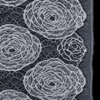 Vera Wang French Ivory Embroidered Lace | Mood Fabrics