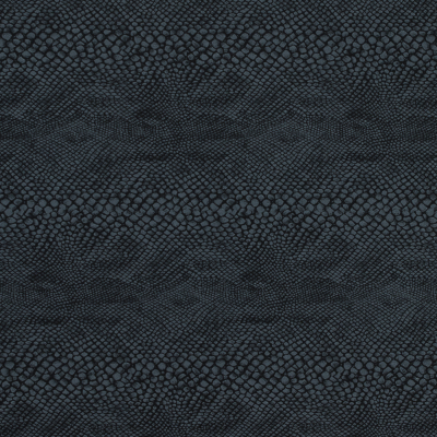 Black and Gray Stretch Python Printed Woven | Mood Fabrics