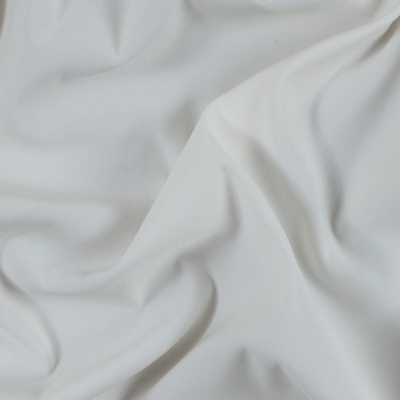 Rag & Bone Whisper White Stretch Rayon Pique | Mood Fabrics