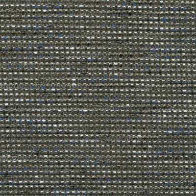 Jay Godfrey Royal Blue and Metallic Gold Reversible Tweed | Mood Fabrics