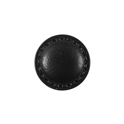 Black Domed Plastic Shank-Back Button - 30L/19mm | Mood Fabrics