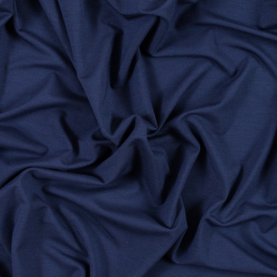 Willow Blue Stretch Bamboo Jersey | Mood Fabrics
