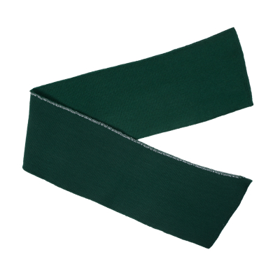 Dark Green Rib Knit Trim - 7