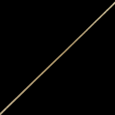 Gold Stiff Braided Metallic Cord - 0.125