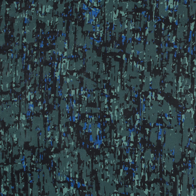 Jason Wu Pine Grove Green Abstract Chiffon | Mood Fabrics
