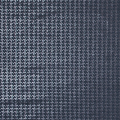 Charcoal Ponte Knit with a Houndstooth Foil | Mood Fabrics