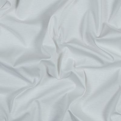Helmut Lang Optic White Cotton Jersey | Mood Fabrics