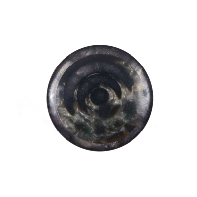 Green Plastic Self Shank Back Button - 36L/23mm | Mood Fabrics