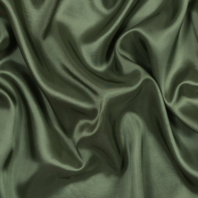 Dill Green Viscose Lining | Mood Fabrics