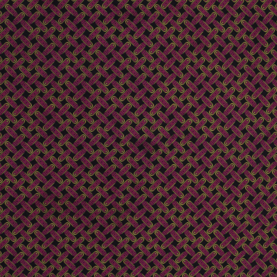 Pink and Yellow Criss Cross Belt Printed Silk Chiffon | Mood Fabrics