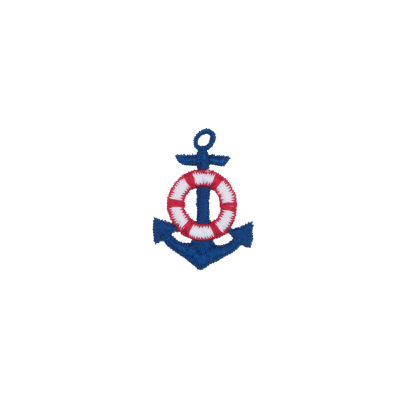 Red, White and Blue Small Anchor Patch - 2