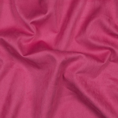 Fuchsia Heavy Scuba Knit Suede | Mood Fabrics