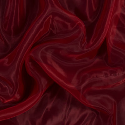 Portia Red Smooth Organza | Mood Fabrics