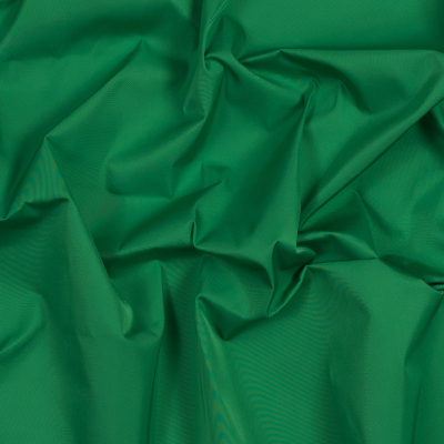 Fisher Grass Green Water-Resistant Polyester Twill | Mood Fabrics
