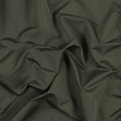 Olive Polyester Faille | Mood Fabrics