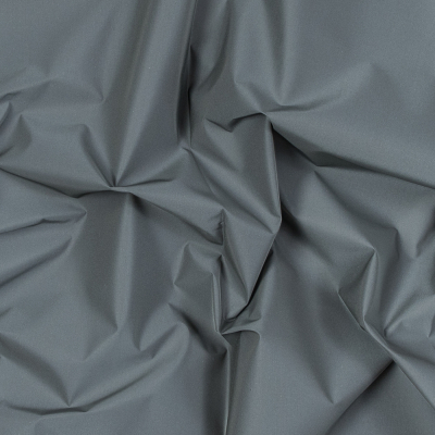 Silver Cotton-Backed Reflective Fabric | Mood Fabrics